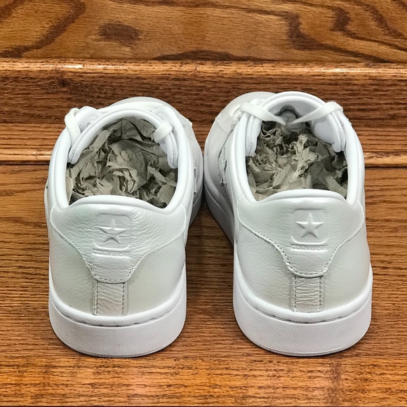 Converse Pro Leather LP Ox Artic Fire White Shoes - Picture 5 of 8